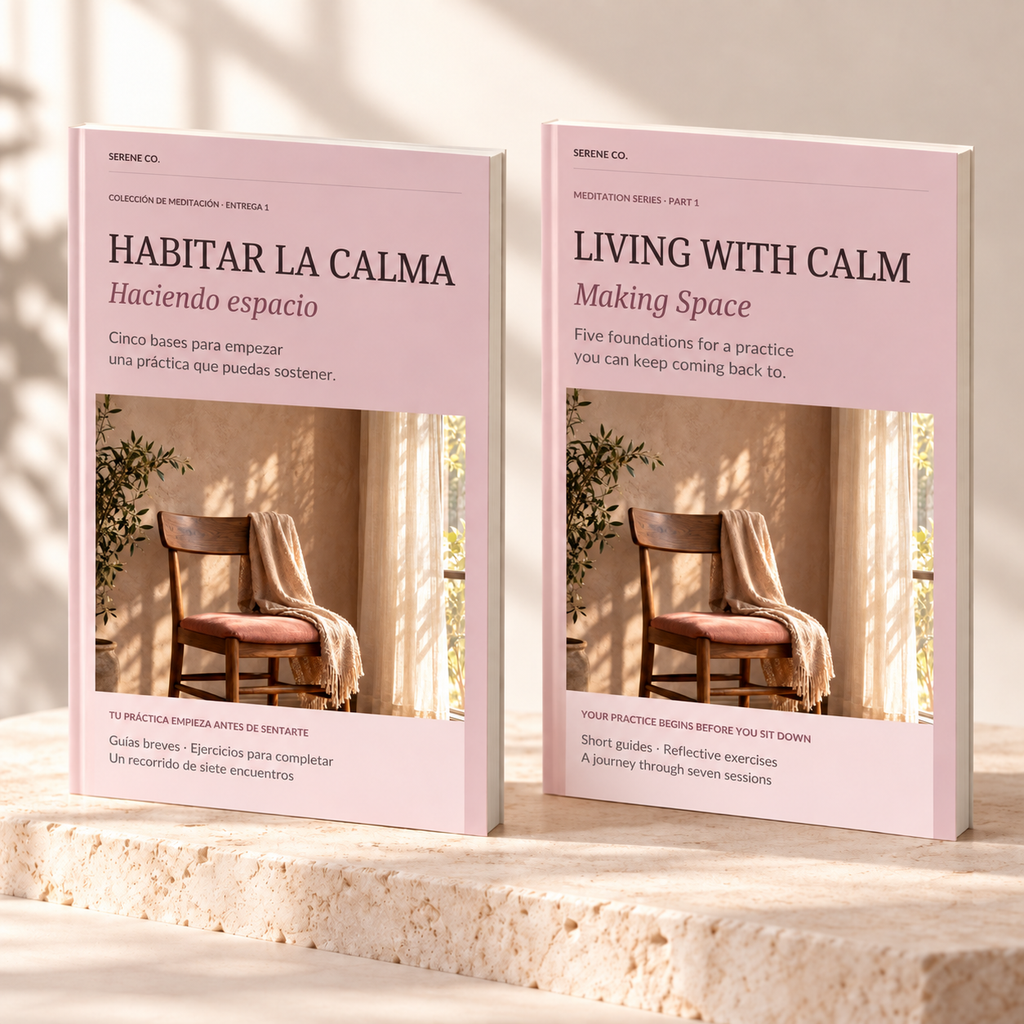 Living with Calm | Step-by-Step Meditation · Part 1 | Habitar la calma | Meditación paso a paso · Entrega 1