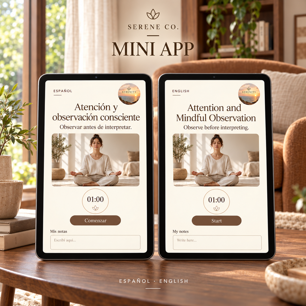 Atención y Observación consciente | Mini App