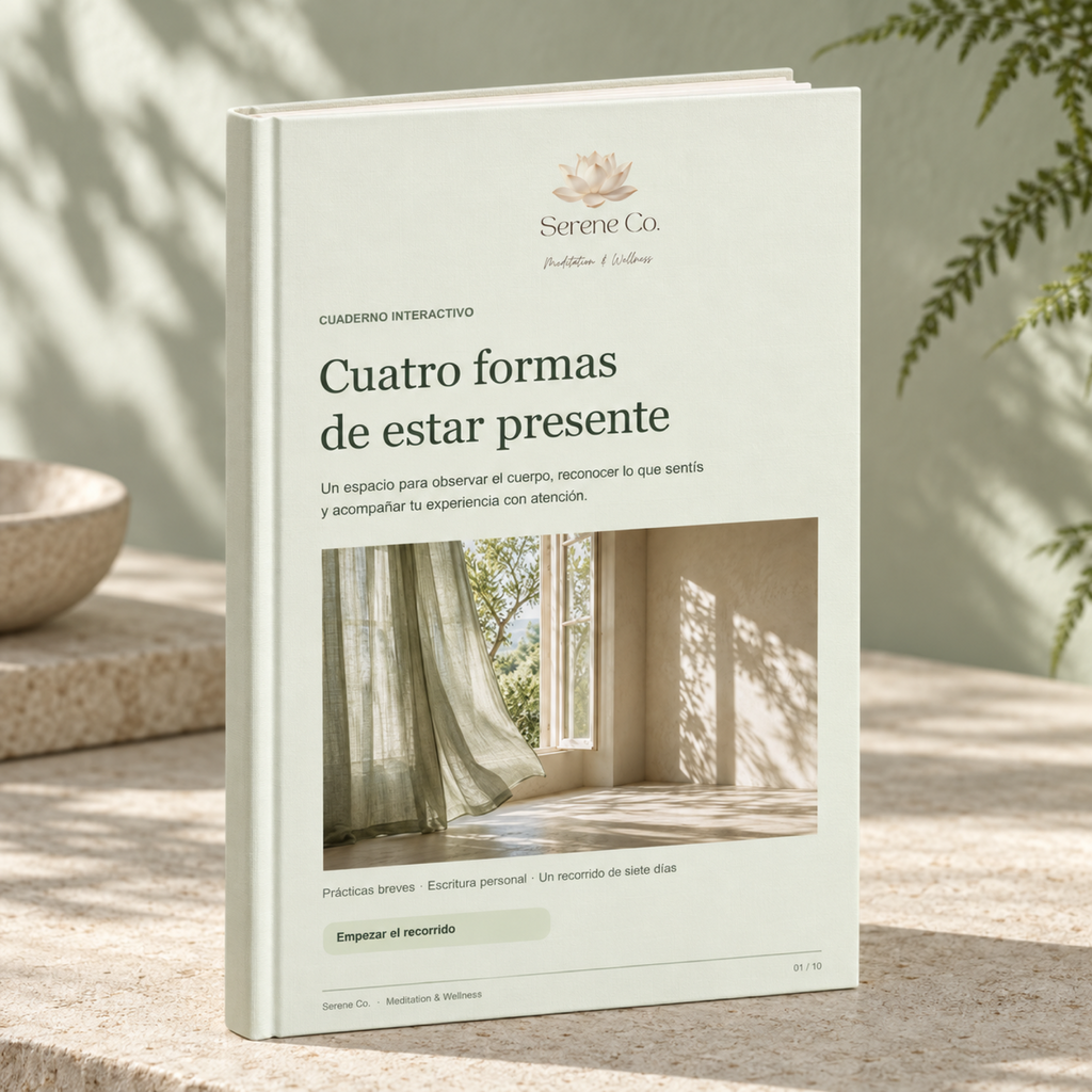 Cuatro formas de estar presente | PDF Interactivo
